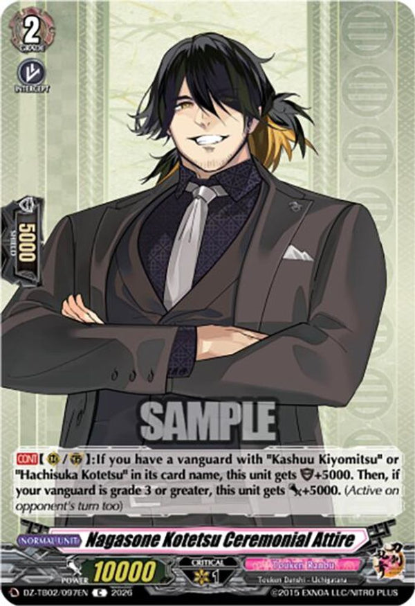 Nagasone Kotetsu Ceremonial Attire - DZ-TB02/097EN - Common