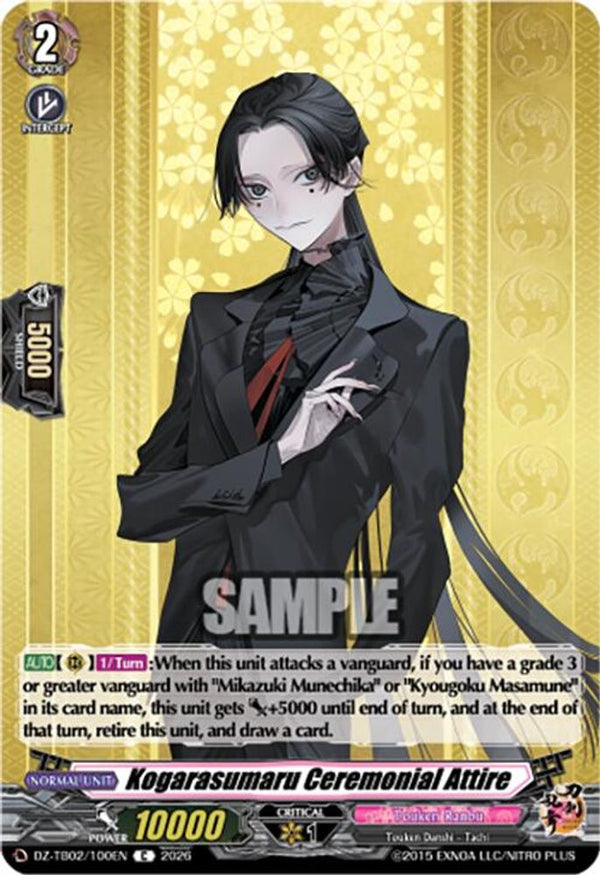 Kogarasumaru Ceremonial Attire - DZ-TB02/100EN - Common