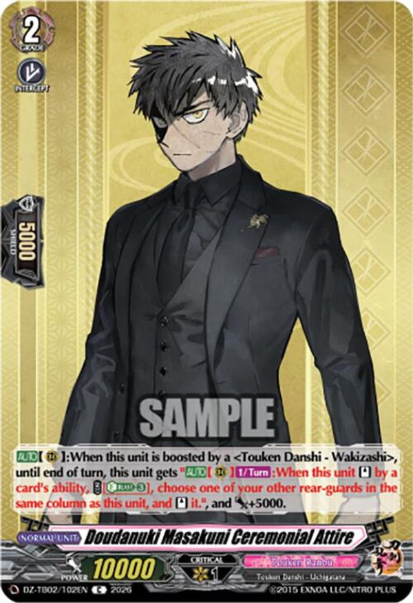 Doudanuki Masakuni Ceremonial Attire - DZ-TB02/102EN - Common