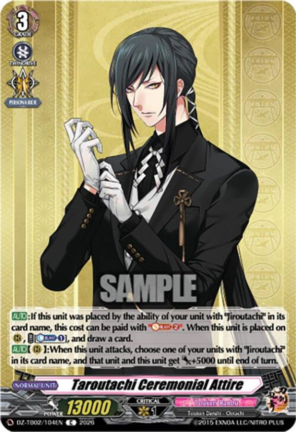 Taroutachi Ceremonial Attire - DZ-TB02/104EN - Common