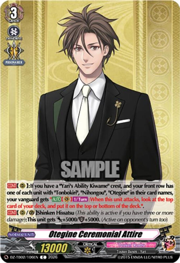Otegine Ceremonial Attire - DZ-TB02/106EN - Common