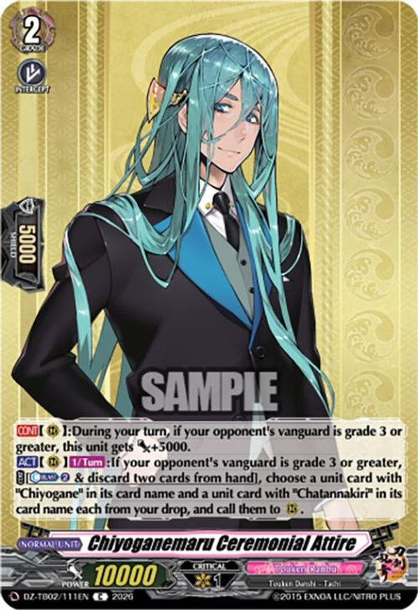 Chiyoganemaru Ceremonial Attire - DZ-TB02/111EN - Common