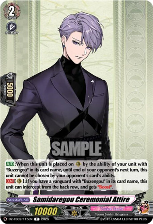Samidaregou Ceremonial Attire - DZ-TB02/115EN - Common