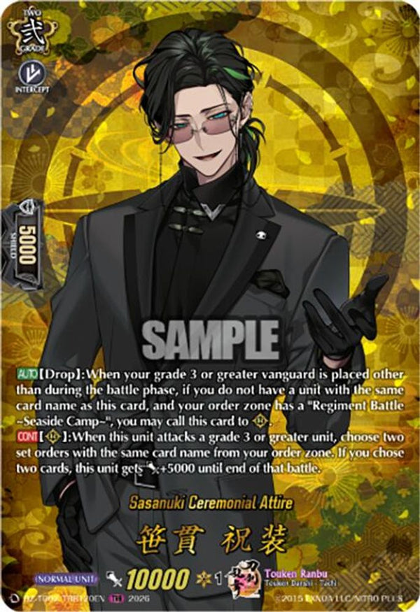 Sasanuki Ceremonial Attire (TRR) - DZ-TB02/TRR120EN - TRR