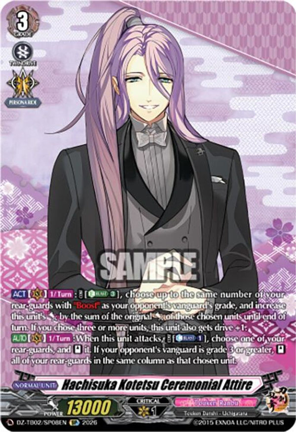 Hachisuka Kotetsu Ceremonial Attire (SP) - DZ-TB02/SP08EN - Special Parallel