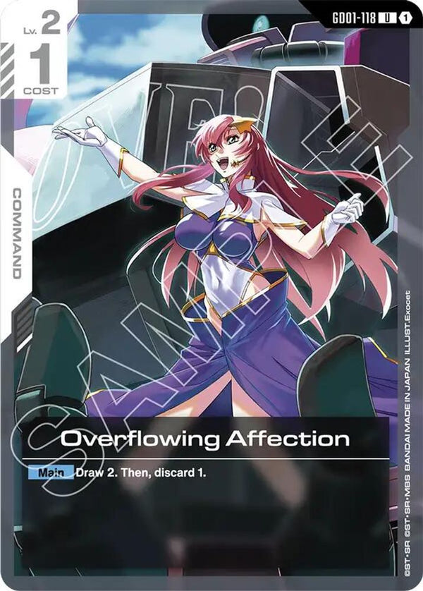 Overflowing Affection - GD01-118 (ST09 Reprint) - Uncommon