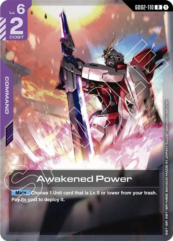 Awakened Power - GD02-110 (ST09 Reprint) - Rare