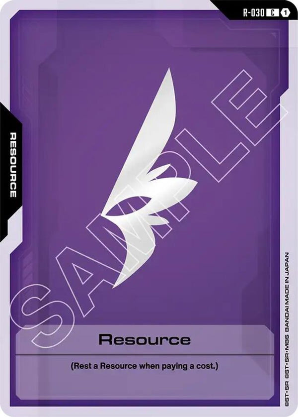 Resource (R-030) - R-030 - Common