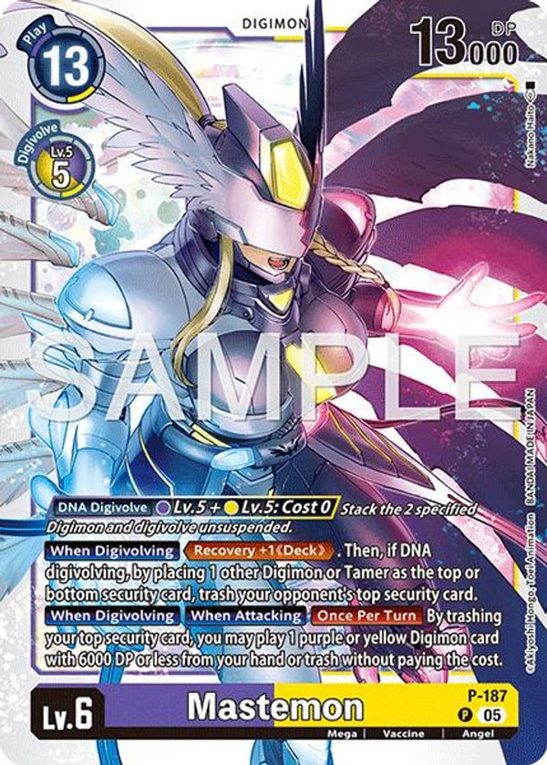 Mastemon - P-187 (Bordered Reprint) - P-187 - Promo