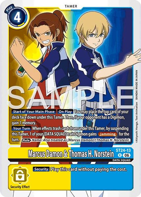 Marcus Damon & Thomas H. Norstein - ST24-13 - Rare