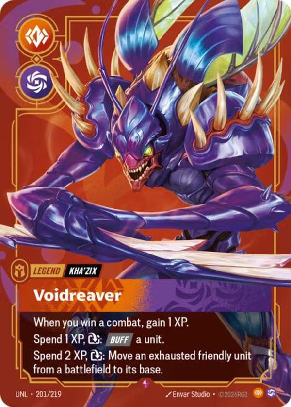Kha'Zix - Voidreaver - 201/219 - Rare
