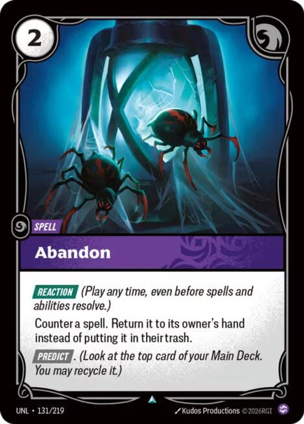 Abandon - 131/219 - Uncommon