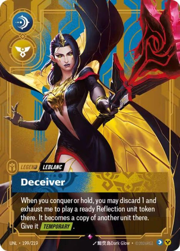 LeBlanc - Deceiver - 199/219 - Rare