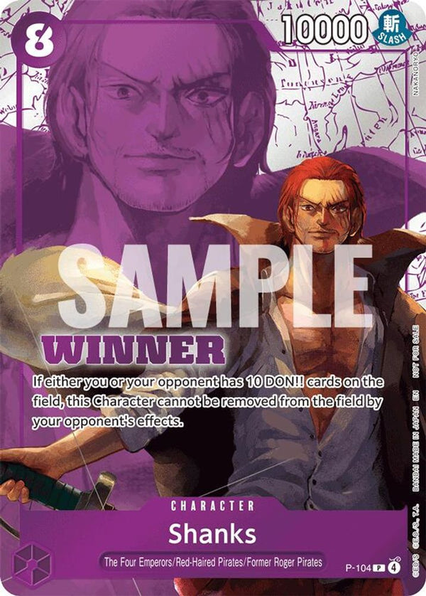 Shanks (Winner Pack 2026 Vol. 2) - P-104 - Promo