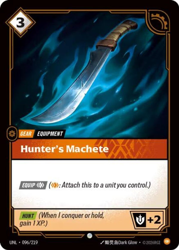 Hunter's Machete - 096/219 - Common