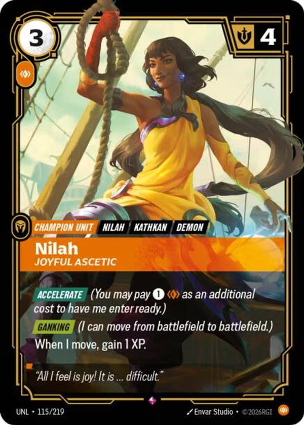 Nilah - Joyful Ascetic - 115/219 - Rare