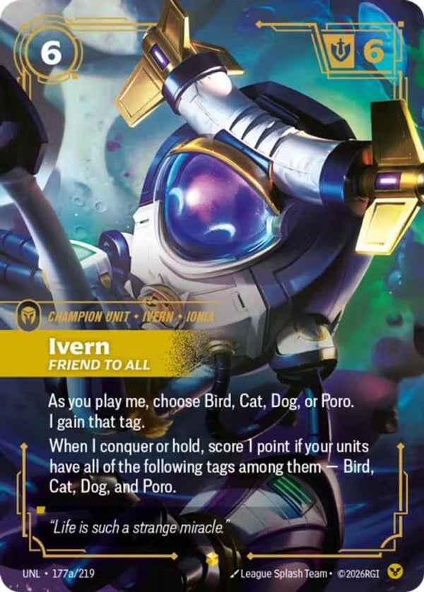 Ivern - Friend to All (Alternate Art) - 177a/219 - Showcase