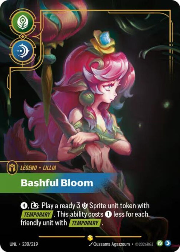 Lillia - Bashful Bloom (Overnumbered) - 230/219 - Showcase
