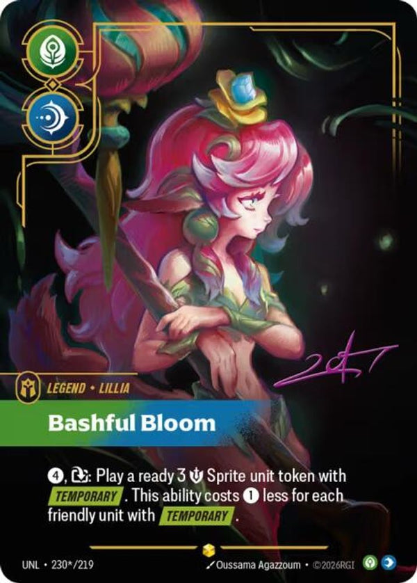 Lillia - Bashful Bloom (Signature) - 230*/219 - Showcase