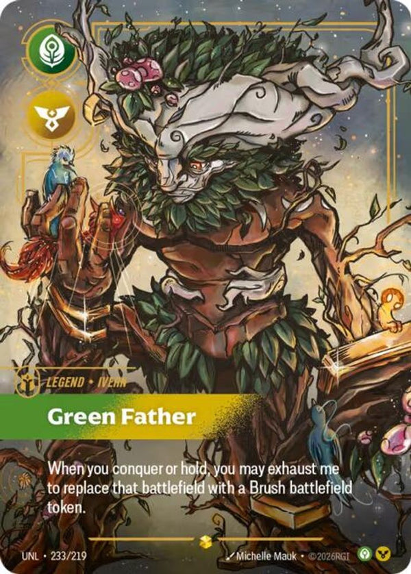 Ivern - Green Father (Overnumbered) - 233/219 - Showcase