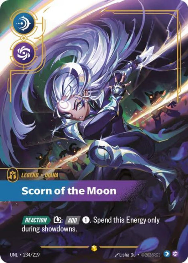 Diana - Scorn of the Moon (Overnumbered) - 234/219 - Showcase