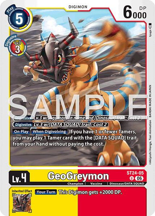 GeoGreymon - ST24-05 - Uncommon