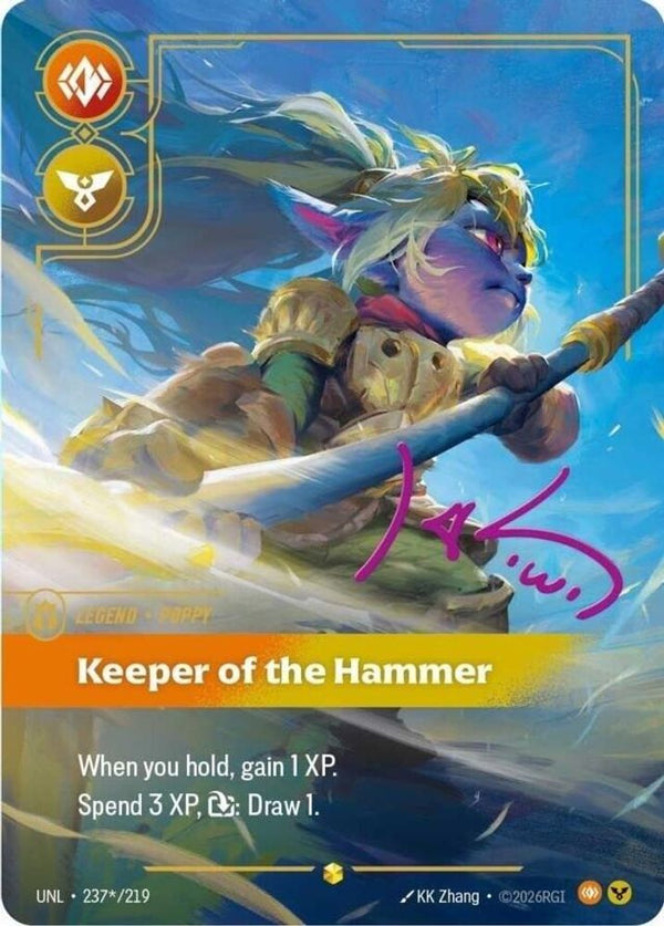Poppy - Keeper of the Hammer (Signature) - 237*/219 - Showcase