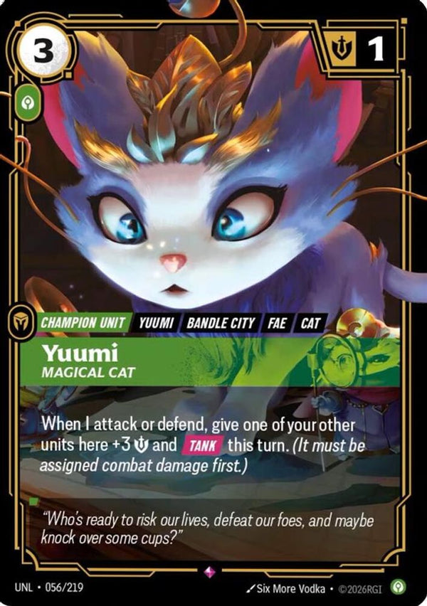Yuumi - Magical Cat - 056/219 - Rare