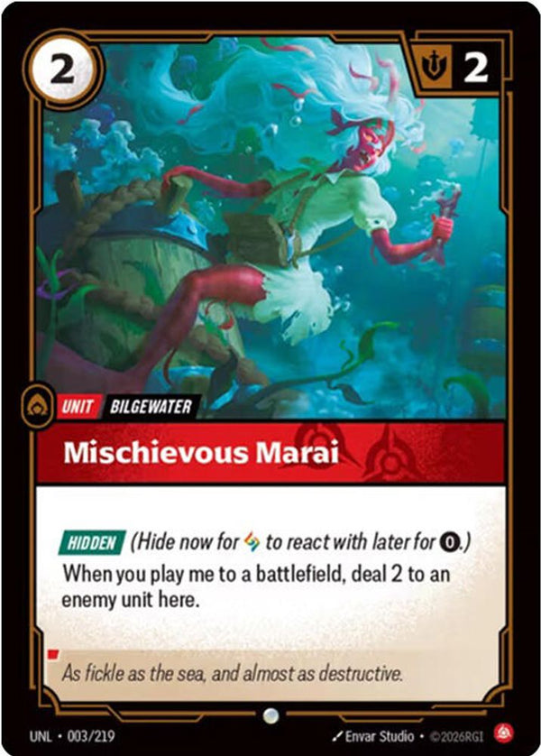 Mischevious Marai - 003/219 - Common