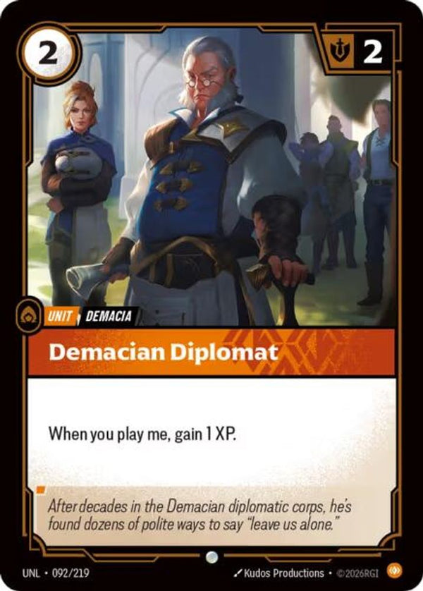Demacian Diplomat - 092/219 - Common