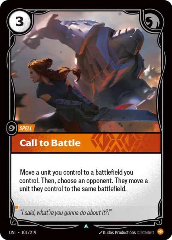 Call to Battle - 101/219 - Uncommon