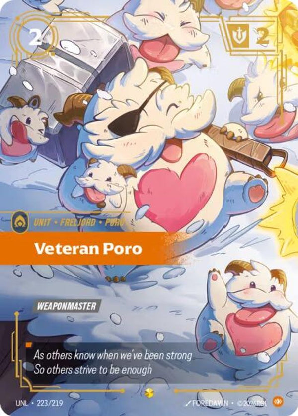 Veteran Poro (Overnumbered) - 223/219 - Showcase