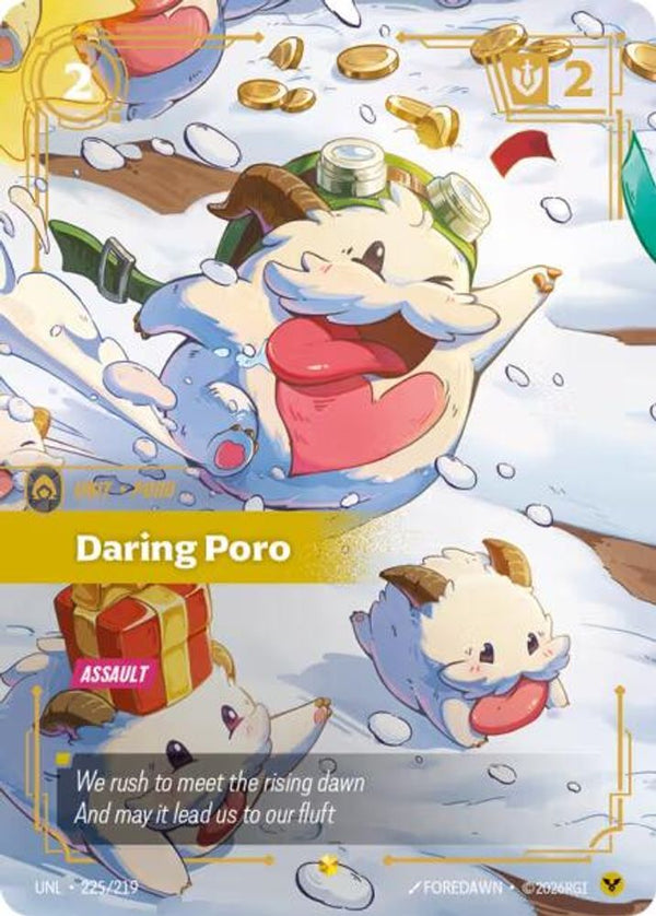 Daring Poro (Overnumbered) - 225/219 - Showcase