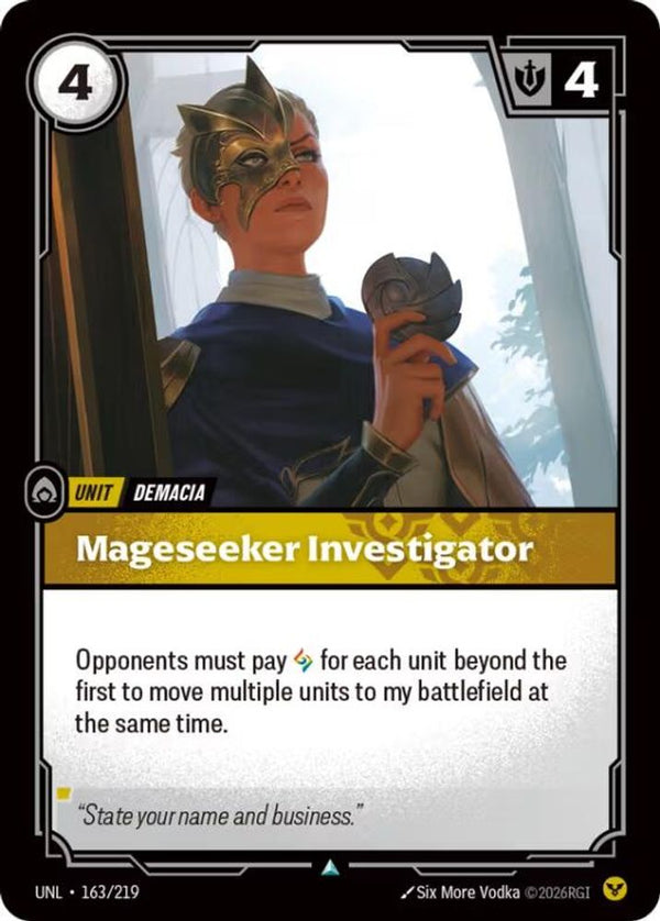 Mageseeker Investigator - 163/219 - Uncommon