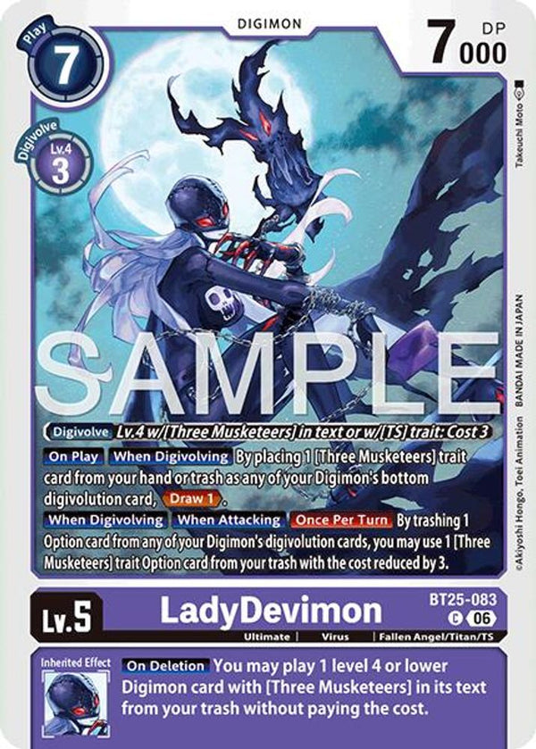 LadyDevimon - BT25-083 - Common