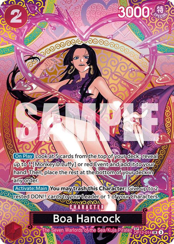 Boa Hancock (OP15-EB04 Special) - OP12-014 - Super Rare