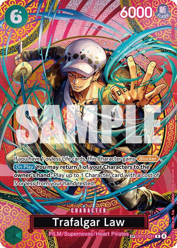Trafalgar Law (OP15-EB04 Special) - OP13-031 - Rare