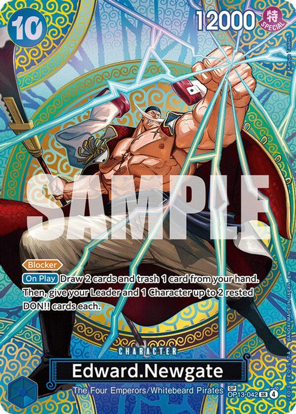 Edward.Newgate (OP15-EB04 Special) - OP13-042 - Super Rare