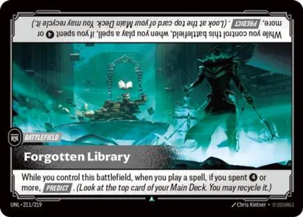 Forgotten Library - 211/219 - Uncommon