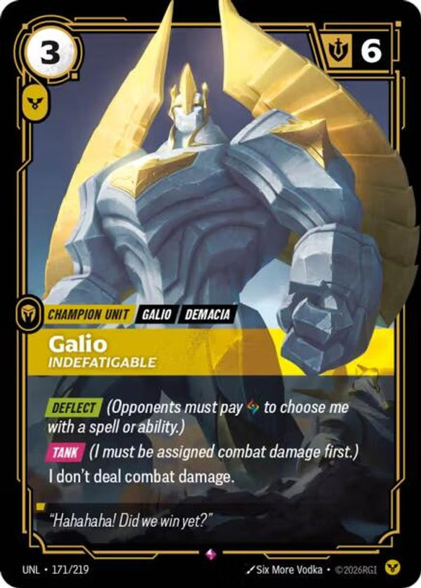 Galio - Indefatigable - 171/219 - Rare