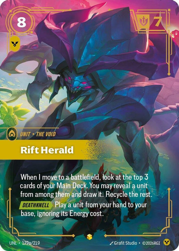 Rift Herald (Alternate Art) - 179a/219 - Showcase
