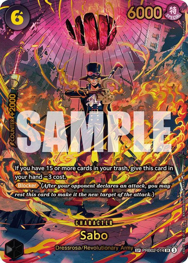 Sabo (OP15-EB04 Special) - PRB02-014 - Super Rare