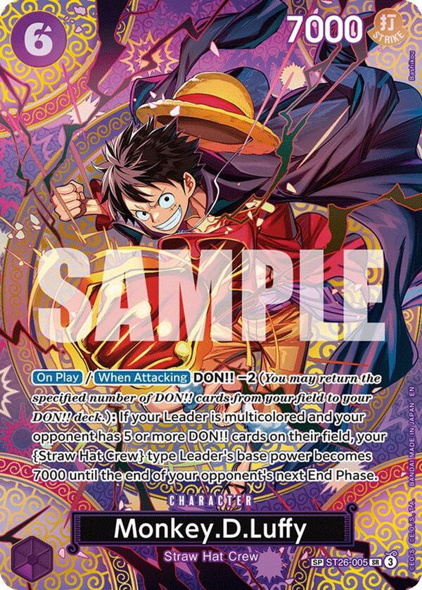 Monkey.D.Luffy (OP15-EB04 Special) - ST26-005 - Super Rare