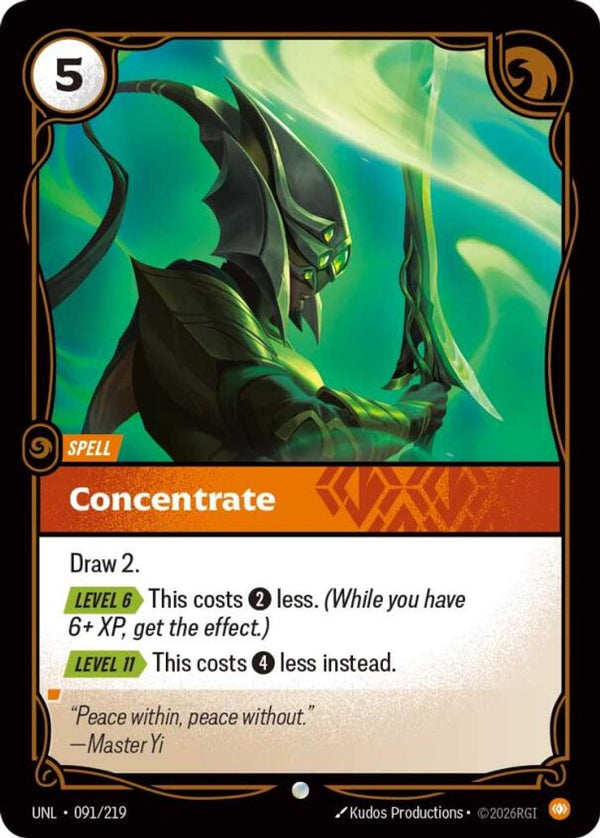 Concentrate - 091/219 - Common