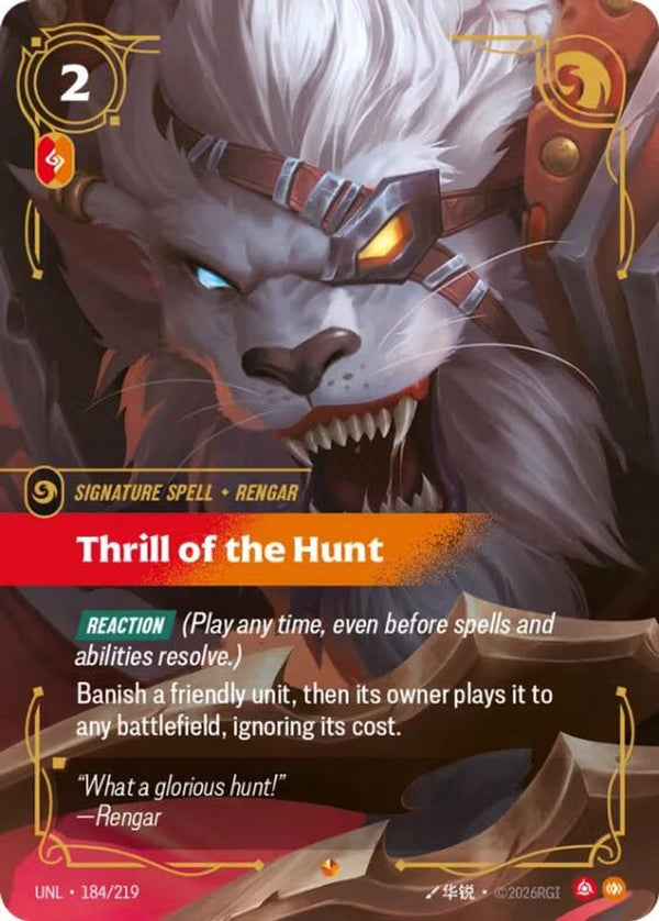 Thrill of the Hunt - 184/219 - Epic