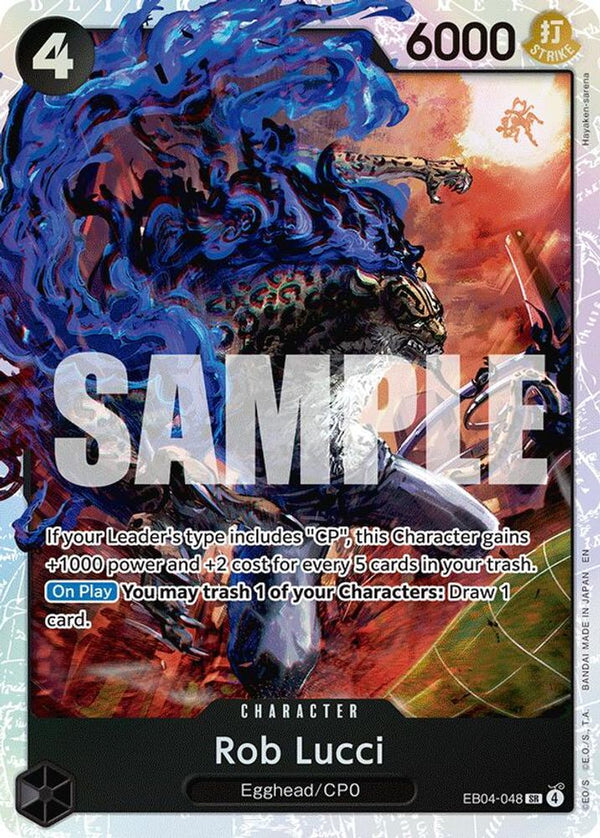 Rob Lucci - EB04-048 - Super Rare