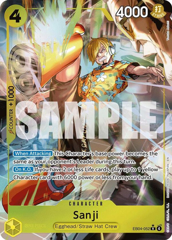 Sanji (EB04-052) (Alternate Art) - EB04-052 - Rare