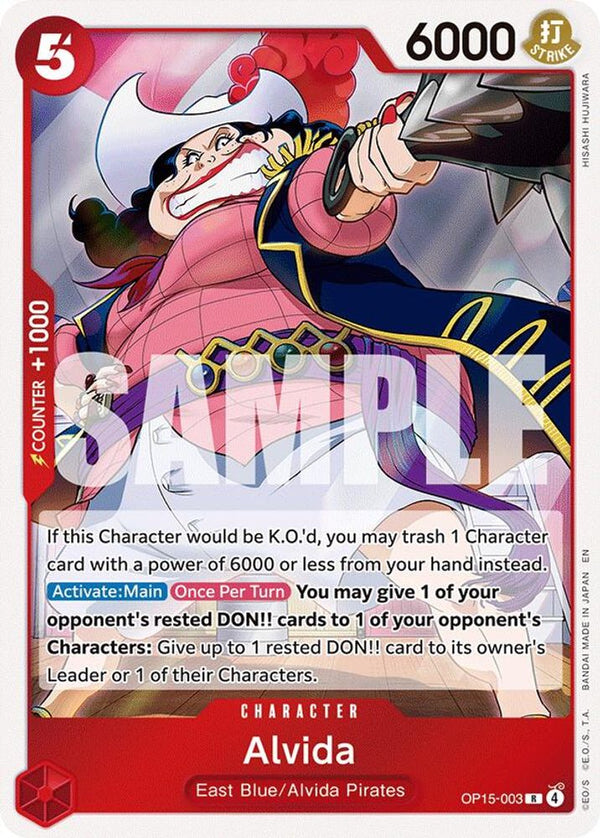 Alvida - OP15-003 - Rare