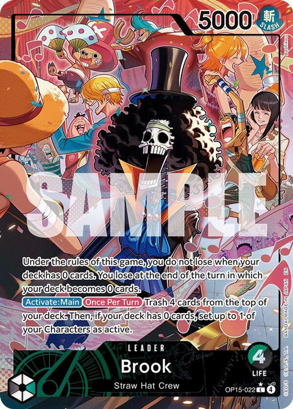 Brook (OP15-022) (Alternate Art) - OP15-022 - Leader