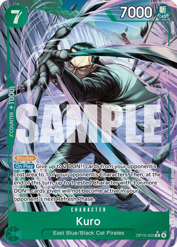 Kuro (Alternate Art) - OP15-025 - Rare
